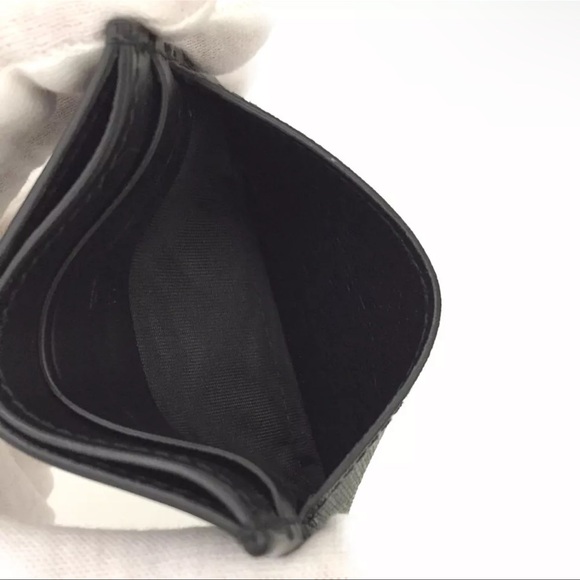 AUTH GUCCI Kingsnake Print GG Supreme Canvas Card Case - Picture 8 of 8